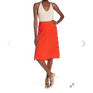 Madewell Side Button Midi